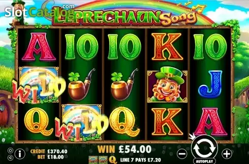 Οθόνη6. Leprechaun Song Κουλοχέρης