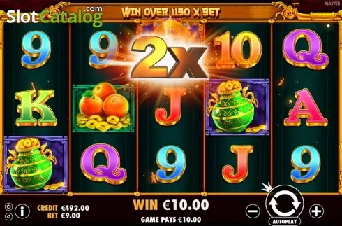 Οθόνη3. Master Chen's Fortune Κουλοχέρης