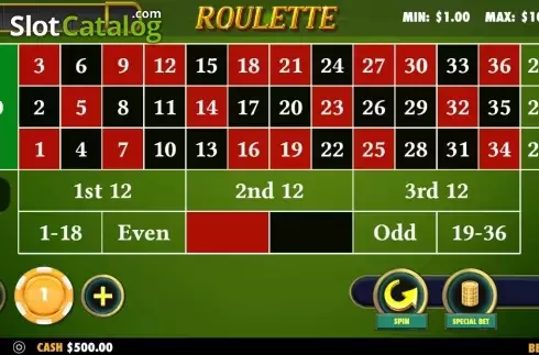 Οθόνη2. Roulette Crystal Κουλοχέρης