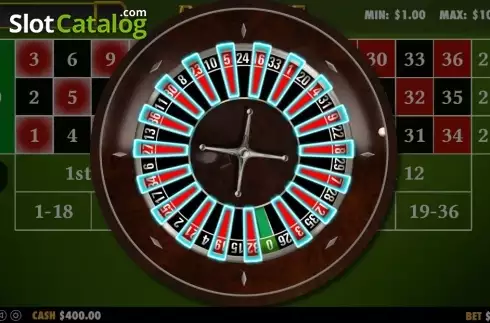 Οθόνη3. Roulette Crystal Κουλοχέρης