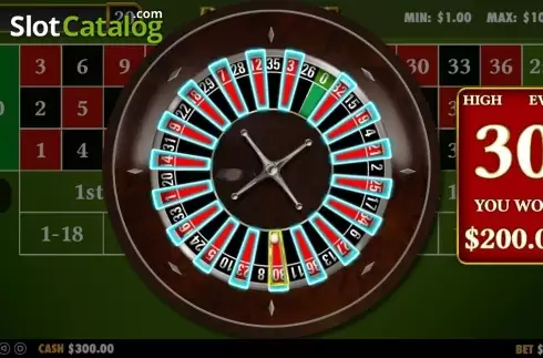 Οθόνη4. Roulette Crystal Κουλοχέρης