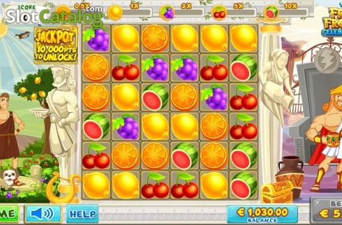 Οθόνη2. The Fruit Frenzy Celebration Κουλοχέρης