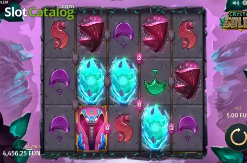 Οθόνη5. Crystal Golem Κουλοχέρης