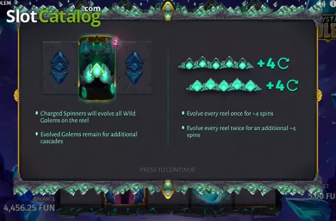 Οθόνη6. Crystal Golem Κουλοχέρης
