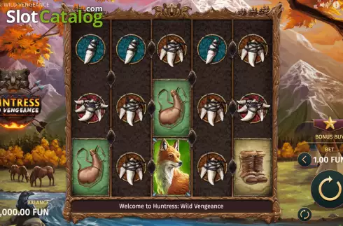 Οθόνη3. Huntress Wild Vengeance Κουλοχέρης
