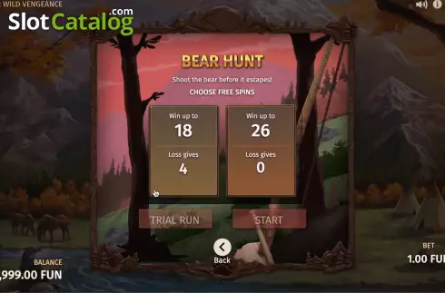 Οθόνη5. Huntress Wild Vengeance Κουλοχέρης