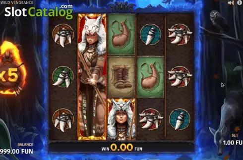 Οθόνη8. Huntress Wild Vengeance Κουλοχέρης