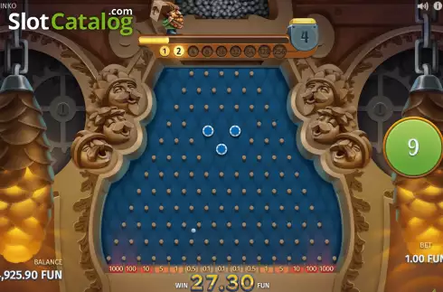 Οθόνη9. Pine of Plinko Κουλοχέρης