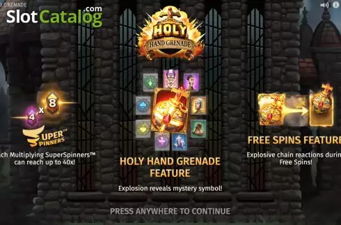 Οθόνη2. Holy Hand Grenade Κουλοχέρης