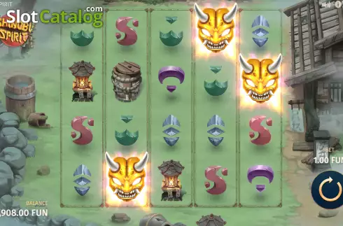 Οθόνη5. Shinobi Spirit Κουλοχέρης
