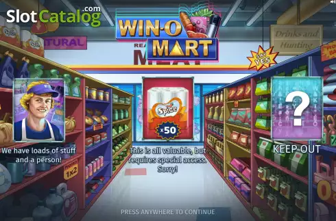 Οθόνη2. Win-O-Mart Κουλοχέρης 