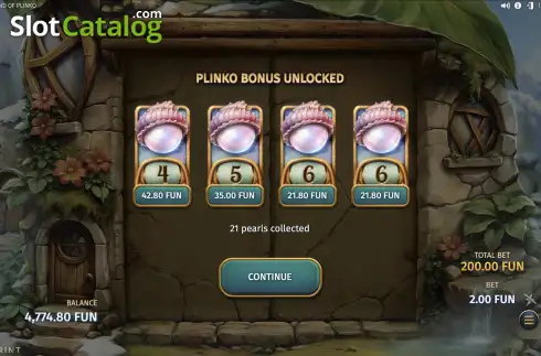 Οθόνη9. Pond of Plinko Κουλοχέρης