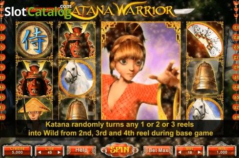 Οθόνη5. Katana Warrior Κουλοχέρης