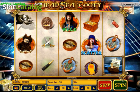 Οθόνη2. Dead Sea Booty Κουλοχέρης