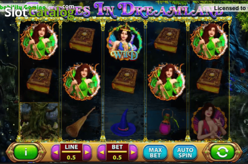 Οθόνη3. Fairies in Dreamland Κουλοχέρης