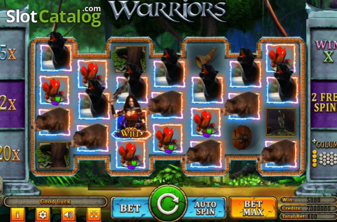 Οθόνη4. Warriors Κουλοχέρης