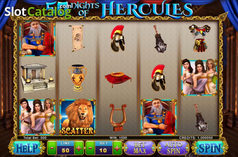 Οθόνη2. 50 Nights of Hercules Κουλοχέρης