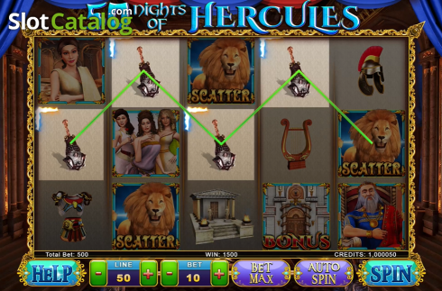 Οθόνη3. 50 Nights of Hercules Κουλοχέρης