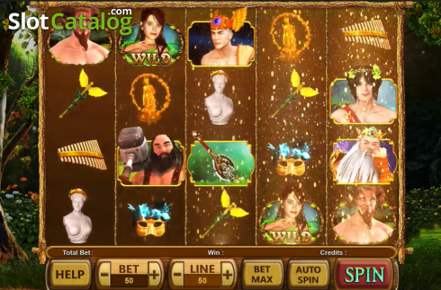 Οθόνη2. Satyr and Nymph (Probability Gaming) Κουλοχέρης