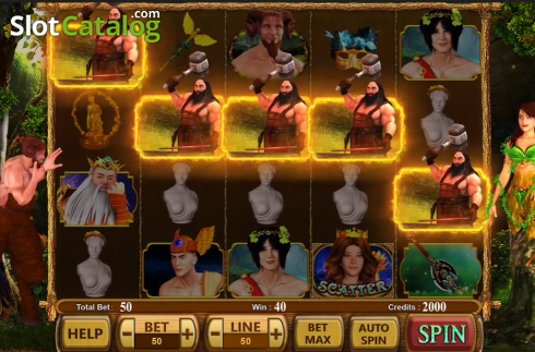 Οθόνη3. Satyr and Nymph (Probability Gaming) Κουλοχέρης