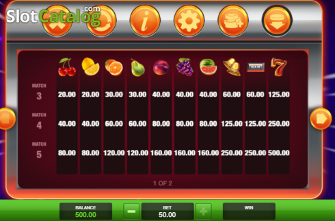 Οθόνη8. Red Hot Win Spin Κουλοχέρης 