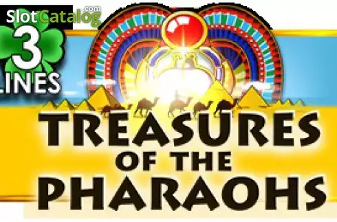Treasures of the Pharaohs 3 Lines Λογότυπο