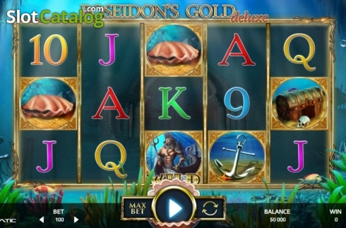 Οθόνη2. Poseidon’s Gold Deluxe Κουλοχέρης