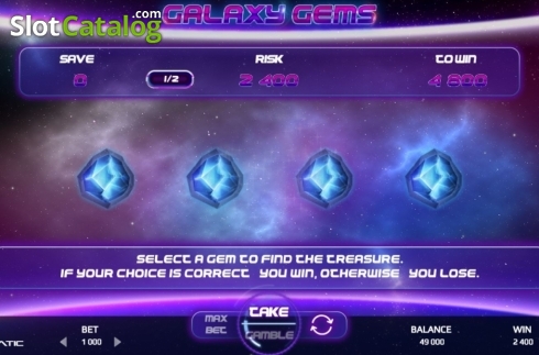 Οθόνη4. Galaxy Gems Κουλοχέρης