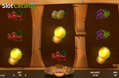 Οθόνη3. Wooden Fruits (Promatic Games) Κουλοχέρης