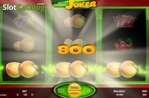 Οθόνη3. Miss Joker (Promatic Games) Κουλοχέρης