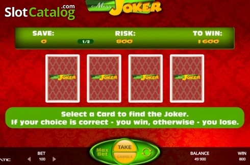 Οθόνη4. Miss Joker (Promatic Games) Κουλοχέρης