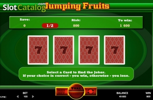 Οθόνη4. Jumping Fruits (Promatic Games) Κουλοχέρης