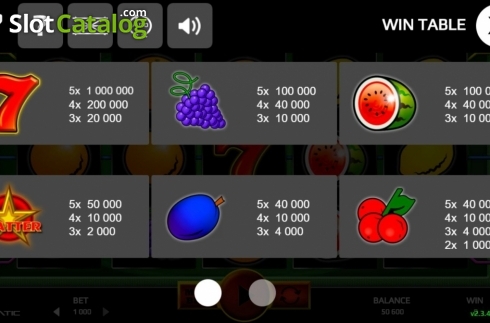 Οθόνη5. Jumping Fruits (Promatic Games) Κουλοχέρης