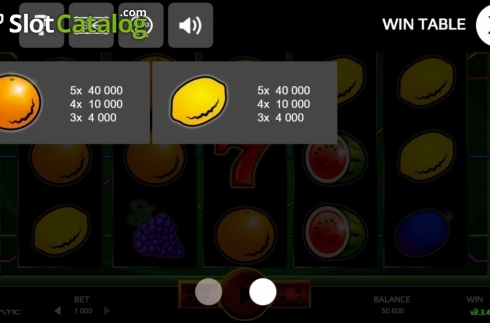 Οθόνη6. Jumping Fruits (Promatic Games) Κουλοχέρης