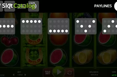 Οθόνη9. 5 Lucky Lines Κουλοχέρης