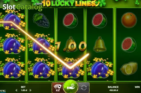 Οθόνη3. 10 Lucky Lines Κουλοχέρης