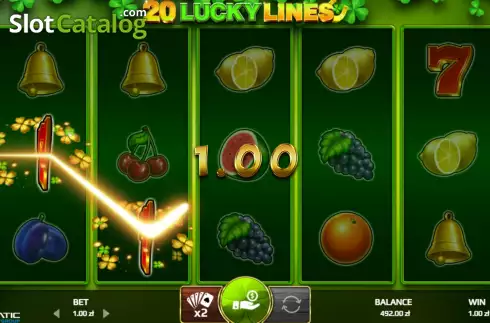 Οθόνη3. 20 Lucky Lines Κουλοχέρης