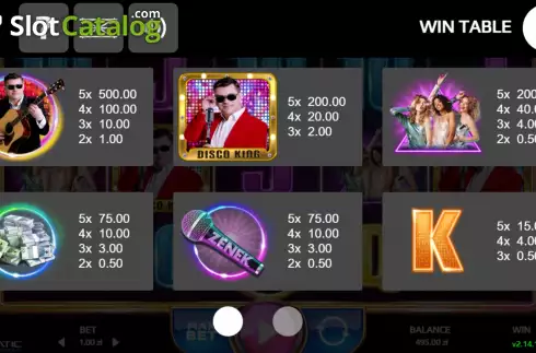 Οθόνη7. Disco King Deluxe Κουλοχέρης