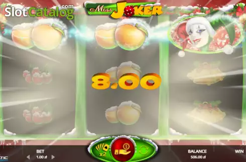Οθόνη3. Miss Joker Cristmas Κουλοχέρης