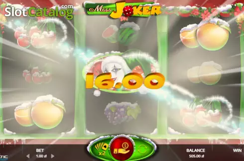 Οθόνη5. Miss Joker Cristmas Κουλοχέρης
