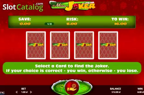 Οθόνη6. Miss Joker Cristmas Κουλοχέρης