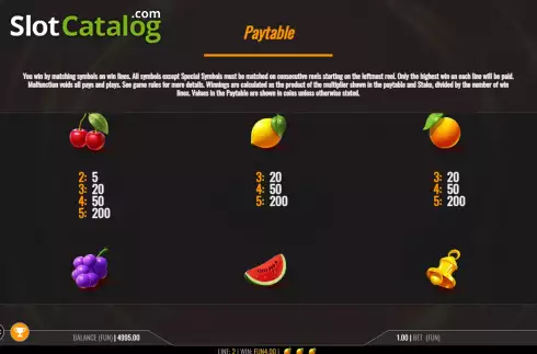 Οθόνη4. Hot Joker Fruits Κουλοχέρης