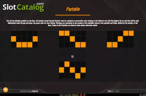 Οθόνη9. Hot Joker Fruits Stacks Κουλοχέρης
