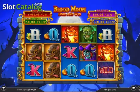 Οθόνη2. Blood Moon Hold & Win Κουλοχέρης 