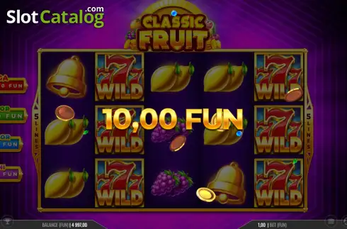 Οθόνη3. Classic Fruit Hold and Win Κουλοχέρης