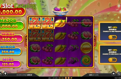 Οθόνη3. Fruit Coins Hold and Win Κουλοχέρης