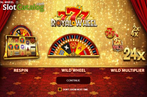Οθόνη2. 777 Royal Wheel Κουλοχέρης