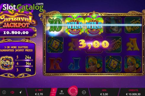 Οθόνη5. Carnaval Jackpot Κουλοχέρης
