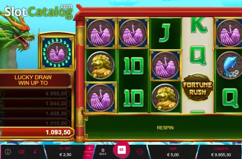 Οθόνη6. Fortune Rush Κουλοχέρης