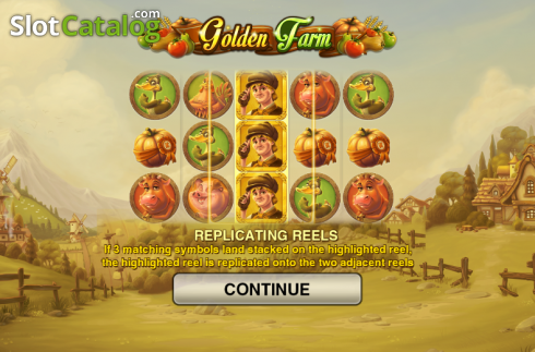 Τα χαρακτηριστικά του παιχνιδιού. Golden Farm (Push Gaming) Κουλοχέρης